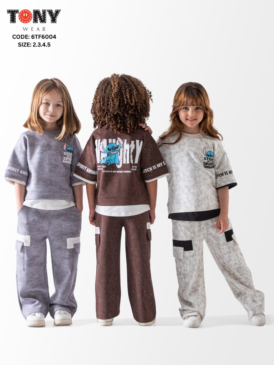 طقم رياضي بناتي بولو للأطفال